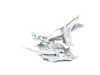 ES#94034 - 51331977609 - Front Window Regulator - Left - Does not include window motor - Genuine BMW - BMW