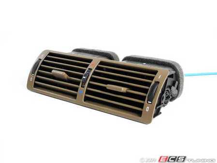 ES#178778 - 64228364023 - E39 Center Air Vent Assembly - Beige - Commonly in need of replacement due to broken adjuster or vents - Genuine BMW - BMW