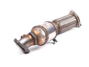 ES#2561257 - 7L6254350FXKT - PreCatalyst Exhaust Section - Right  - This is the pre-cat section of the upper exhaust - Price includes a $910.00 refundable core charge - Genuine Volkswagen Audi - Volkswagen