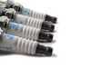 ES#2561325 - 06C905115M2KT - Ignition Service Kit - Includes four OE red coil packs and four NGK platinum spark plugs - Assembled By ECS - Audi Volkswagen
