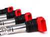 ES#2561325 - 06C905115M2KT - Ignition Service Kit - Includes four OE red coil packs and four NGK platinum spark plugs - Assembled By ECS - Audi Volkswagen