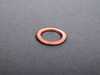 ES#2857525 - N138492 - Copper Drain Plug Washer - Priced Each - Replace with every oil service to prevent leaks. M14x20x1.5 - Victor Reinz - Audi Volkswagen