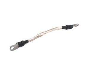 ES#30617 - 12511714039 - E30 Engine Ground Cable - Connects from the oil pan to the frame horn on the drivers side - Genuine BMW - BMW