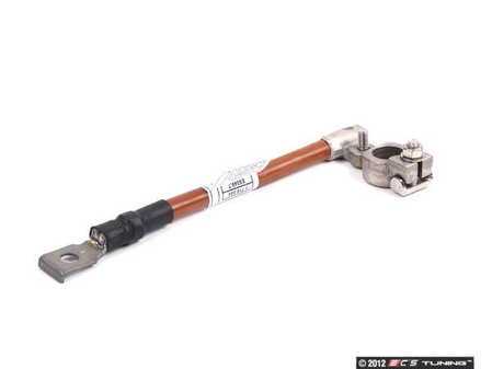 ES#30186 - 12421719664 - Battery Cable - Negative - Connected to the negative battery terminal and grounds on the chassis - Genuine BMW - BMW