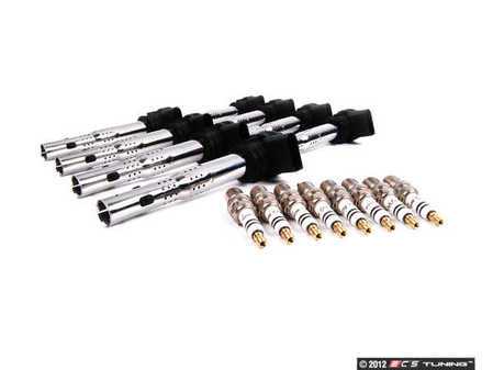 ES#2550737 - 101905631GKT1 - Ignition Service Kit - Includes eight genuine coils and eight genuine spark plugs - Genuine Volkswagen Audi - Audi