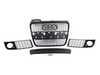 ES#2550691 - 8E0853651AFVMZKT - Complete RS4 Black Optic Grille Kit - (NO LONGER AVAILABLE) - Includes center grille, plate filler and fog light grilles - Genuine Volkswagen Audi - 