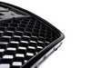 ES#2550691 - 8E0853651AFVMZKT - Complete RS4 Black Optic Grille Kit - (NO LONGER AVAILABLE) - Includes center grille, plate filler and fog light grilles - Genuine Volkswagen Audi - 