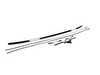ES#78551 - 51138208497 - Roof Moulding - Left - Roof trim running parallel from "A" pillar to "C" pillar - Genuine BMW - BMW