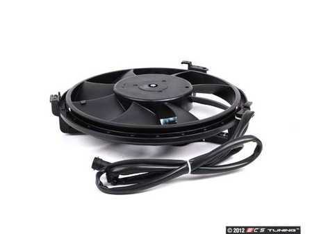 ES#2539246 - 8D0959455C - Auxiliary Fan Assembly - 280mm - 300W with round 2 pin connector, Valeo style fans - VDO - Audi Volkswagen