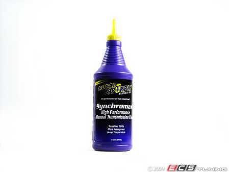 ES#263482 - 01512 - Synchromax Transmission Fluid - 1 Quart - Synchromax is recommended for manual transmissions that specify an automotive transmission fluid - Royal Purple - BMW MINI