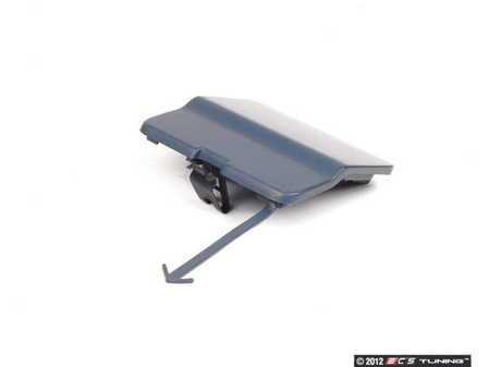 ES#75931 - 51122235497 - E36 Tow Hook Cover - Rear - Comes in primer, ready for paint - Genuine BMW - BMW