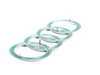 ES#2217258 - 4H0103940 - Audi Rings Emblem For Engine Cover - Replace your missing emblem - Genuine Volkswagen Audi - Audi