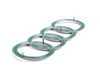 ES#2217258 - 4H0103940 - Audi Rings Emblem For Engine Cover - Replace your missing emblem - Genuine Volkswagen Audi - Audi