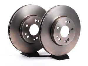 ES#2561874 - 1244212412 - Front Brake Rotors - Pair - Includes rotors for left and right sides -- Does not include new rotor hold down screws - Zimmermann - Mercedes Benz