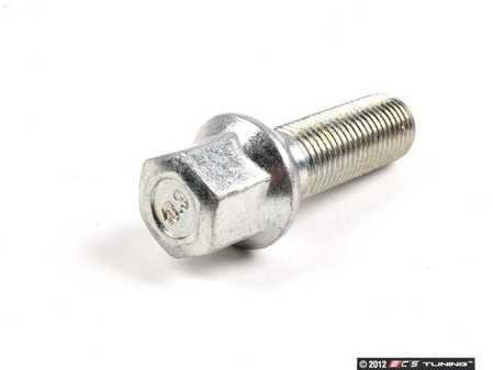 ES#252779 - 1453703 - Ball Seat Wheel Bolt - 14x1.5x37mm - Priced Each - Produced for running spacers with your OE wheels - H&R - Audi Volkswagen