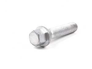 ES#231 - 1455501 - 60 Degree Conical Seat Wheel Bolt - 14x1.5x55mm - Priced Each - Produced for running spacers with most aftermarket wheels - H&R - Audi Volkswagen Mercedes Benz
