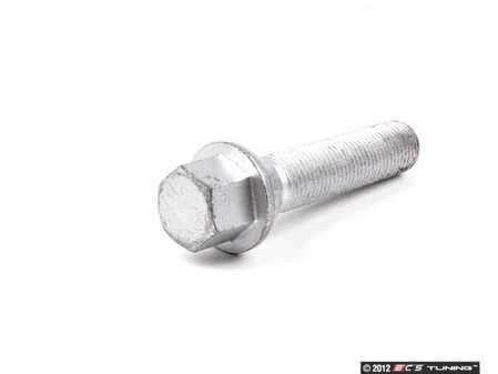 ES#231 - 1455501 - 60 Degree Conical Seat Wheel Bolt - 14x1.5x55mm - Priced Each - Produced for running spacers with most aftermarket wheels - H&R - Audi Volkswagen Mercedes Benz
