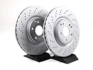 ES#2561804 - 2034211312 - Front Brake Rotors - Pair - Includes left and right front brake rotors - Zimmermann - Mercedes Benz