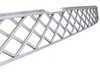 ES#74731 - 51117168633 - Front Bumper Grille - Upper Center - Matte Aluminum. Covers the upper center opening in the front bumper - Genuine BMW - BMW