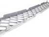 ES#74731 - 51117168633 - Front Bumper Grille - Upper Center - Matte Aluminum. Covers the upper center opening in the front bumper - Genuine BMW - BMW