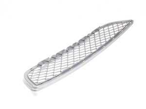 ES#205770 - 51117179851 - E71 Bumper Grille - Lower Center - Matte Aluminum. Covers the lower center opening in the front bumper  - Genuine BMW - BMW