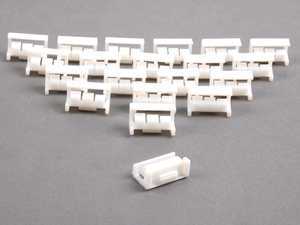 ES#2536022 - 51138189020kt - Roof Clamp Right - Pack Of 20 - Natural/White - Genuine BMW - BMW
