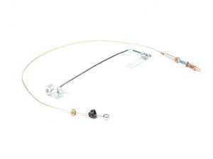 ES#1674015 - 1297702649 - Convertible Top Clamp - Right (Passenger) Side - Convertible top clamp and cable assembly  - Genuine Mercedes Benz - Mercedes Benz