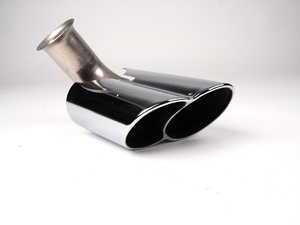 ES#1483913 - 99611198102 - Four-Tube Carrera Sports Tailpipes - Left Side - Elegant dual-outlet tip - Genuine Porsche - Porsche