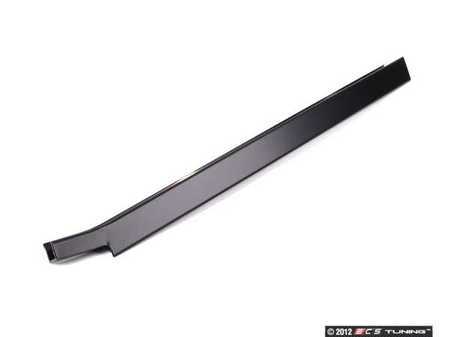 ES#94664 - 51341934295 - Window Trim - Rear Left - The trim piece that splits the rear driver door glass - Genuine BMW - BMW