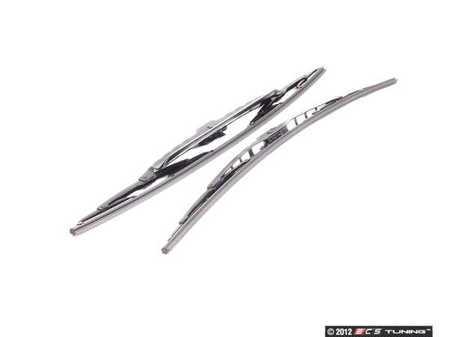 ES#4704922 - 99662890111 - Windshield Wiper Blade Set - Pair of 22" wiper blades - Genuine Porsche - Porsche