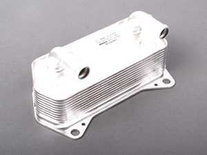 ES#272132 - 02E409061B - Transmission Oil Cooler - Located on top of your vehicle's transmission - Genuine Volkswagen Audi - Audi Volkswagen