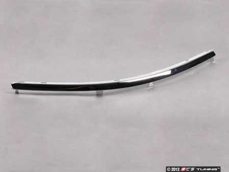 ES#337827 - 3B08072442ZZ - Front Bumper Chrome Moulding - Right - Brand new genuine replacement - Genuine Volkswagen Audi - Volkswagen