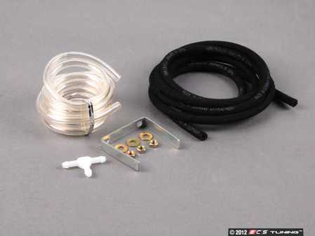 ES#2562292 - ECS998002CB - Boost Gauge Hardware Kit - Simple hardware kit to make gauge installation or service easier. Also includes Clear and Black hose option. - ECS - Audi Volkswagen