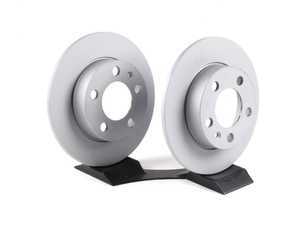 ES#20 - 1J0615601PKT4 - Rear Brake Rotors - Pair (232x9) - Featuring "Coat Z-Anti Corrosion" coating - Zimmermann - Audi Volkswagen
