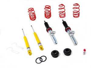 ES#261639 - 29101-1 - Street Performance Coilover Kit - Unrivaled comfort and performance. Average lowering of 1.5"-2.0"F 1.5"-2.5"R - H&R - Audi