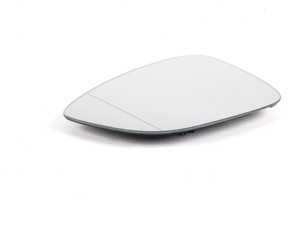 ES#2550428 - 5C6857521B - Blind spot Mirror Glass - Left - Heated aspherical wide angle mirror glass for your vehicle - Genuine European Volkswagen Audi - Volkswagen