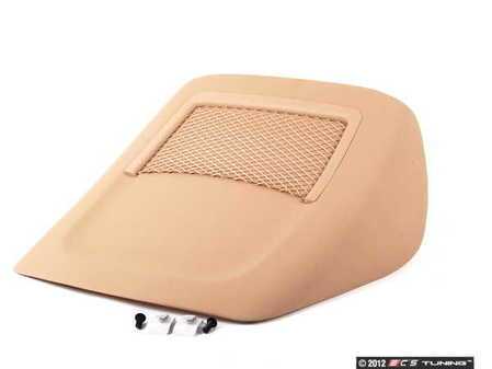 ES#143077 - 52108235909 - Front Seat Panel With Net - Priced Each - (NO LONGER AVAILABLE) - Rear panel for front sport seats, hellbeige/light beige in color - Genuine BMW - 