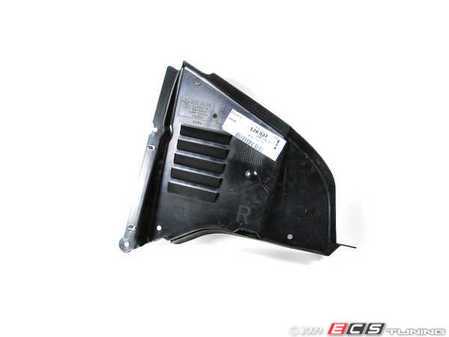 ES#128637 - 51717033754 - Underbody Cover Panel - Right - Vented panel that protects the underside of your vehicle from road debris. - Genuine BMW - BMW