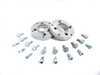 ES#1280 - 5029571 - TRAK+ Wheel Adapter - 25mm Thickness - Allows for the mounting of 5x130 - 71.6mm bore (Porsche wheels) on your 4x100 car - H&R - BMW Volkswagen