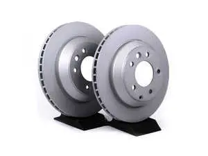 Rear Coated Brake Rotors - Pair 12.99