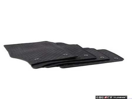 ES#1443839 - 95504480261 - Rubber Floor Mat - Priced Per Set - (NO LONGER AVAILABLE) - One set of four rubber mats - Genuine Porsche - 