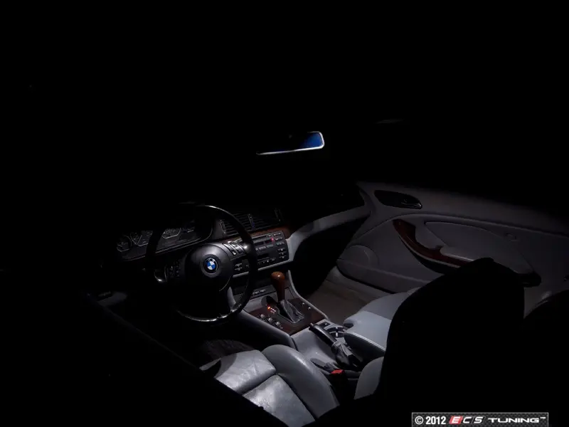 Light Up Your BMW E46 (1999-2006) With This Complete 20-Bulb LED Interior & License Plate Kit