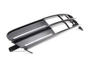 ES#391129 - 4F0807681F01C - Cooling Air Grille - Satin Black - Left - Restore the clean look of your exterior - Genuine Volkswagen Audi - Audi