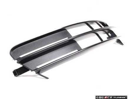 ES#391129 - 4F0807681F01C - Cooling Air Grille - Satin Black - Left - Restore the clean look of your exterior - Genuine Volkswagen Audi - Audi