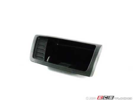 ES#83472 - 51167078573 - Front Ashtray Insert - Black removable insert - Genuine BMW - BMW