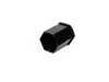 ES#5367 - 86760117301C - Deep Wheel Bolt Cover - Black - Priced Each - (NO LONGER AVAILABLE) - Covers the lug bolt head for a cleaner look. 17mm - Genuine Volkswagen Audi - 