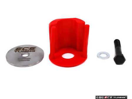 ES#251898 - 1K0198000R -  Dogbone Mount Insert Kit - Red - Smoother shifts and better throttle response in minutes - ECS - Volkswagen