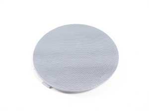 ES#102059 - 51418224378 - E46 Speaker Cover - Right Front - Grau/Grey. Protects the front door speaker - Genuine BMW - BMW