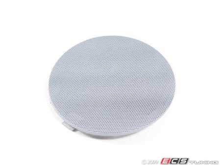 ES#102059 - 51418224378 - E46 Speaker Cover - Right Front - Grau/Grey. Protects the front door speaker - Genuine BMW - BMW