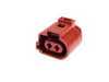 ES#340296 - 3B0973722A - Connector Housing - 2 Pin - Brown 2 pin connector housing used in various area on your European vehicle - Genuine Volkswagen Audi - Audi